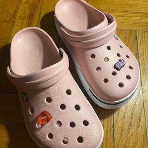 Crocs Crocband II Clog Petal Pink White